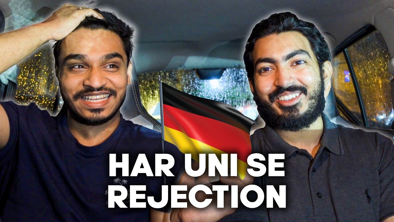 Rejection From 12 German Public Universities