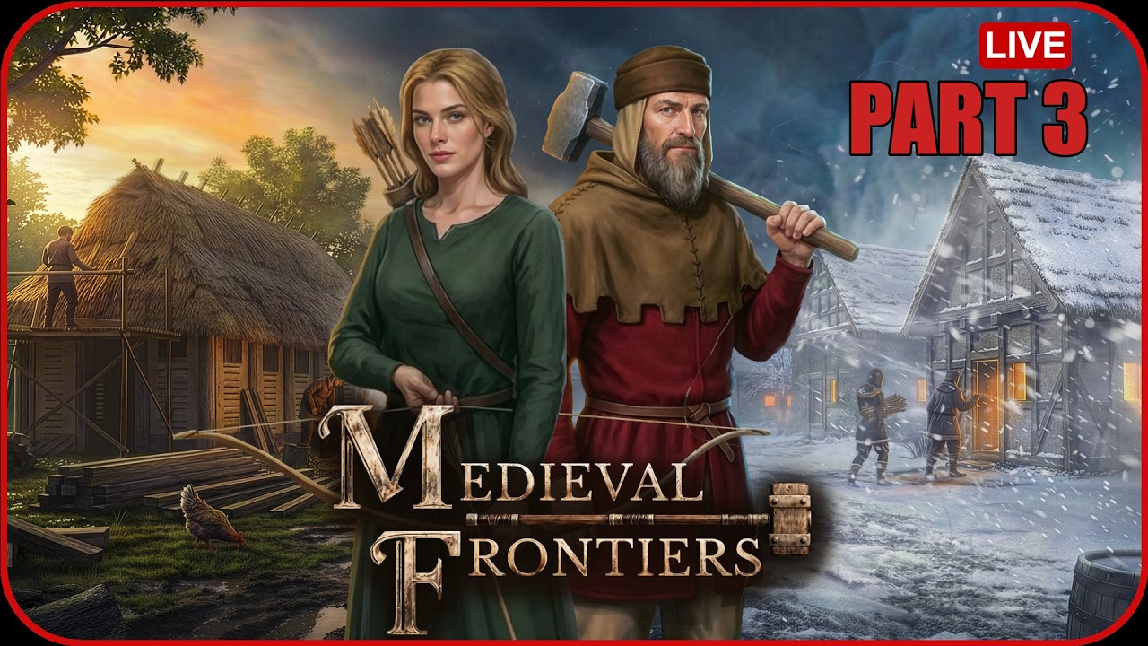 Medieval Frontiers Demo Gameplay – This New Medieval Colony Builder Is Amazing! Part 3