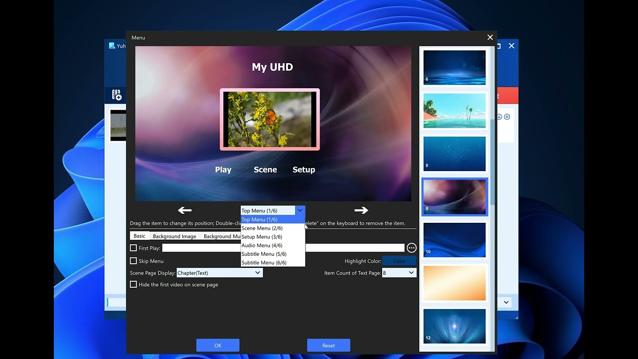 How to author 4K Blu-ray UHD with menus and HDR10(Windows & Mac)