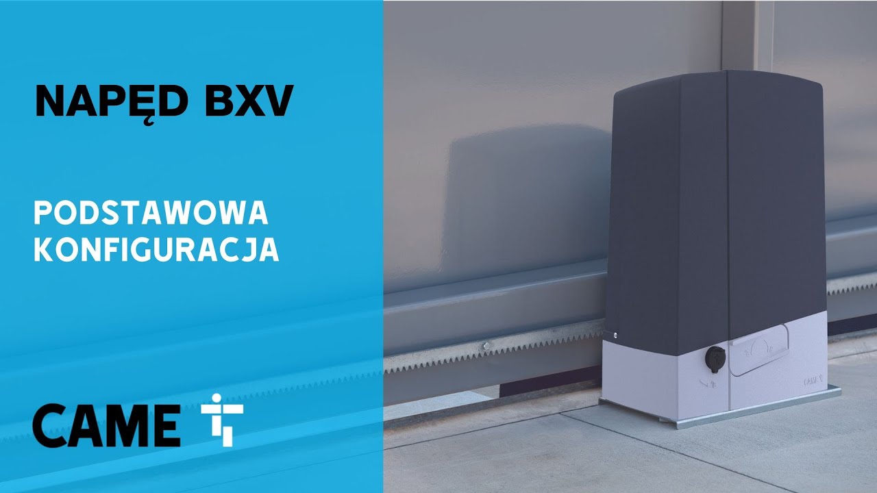 NAPĘD BXV - PODSTAWOWA KONFIGURACJA
