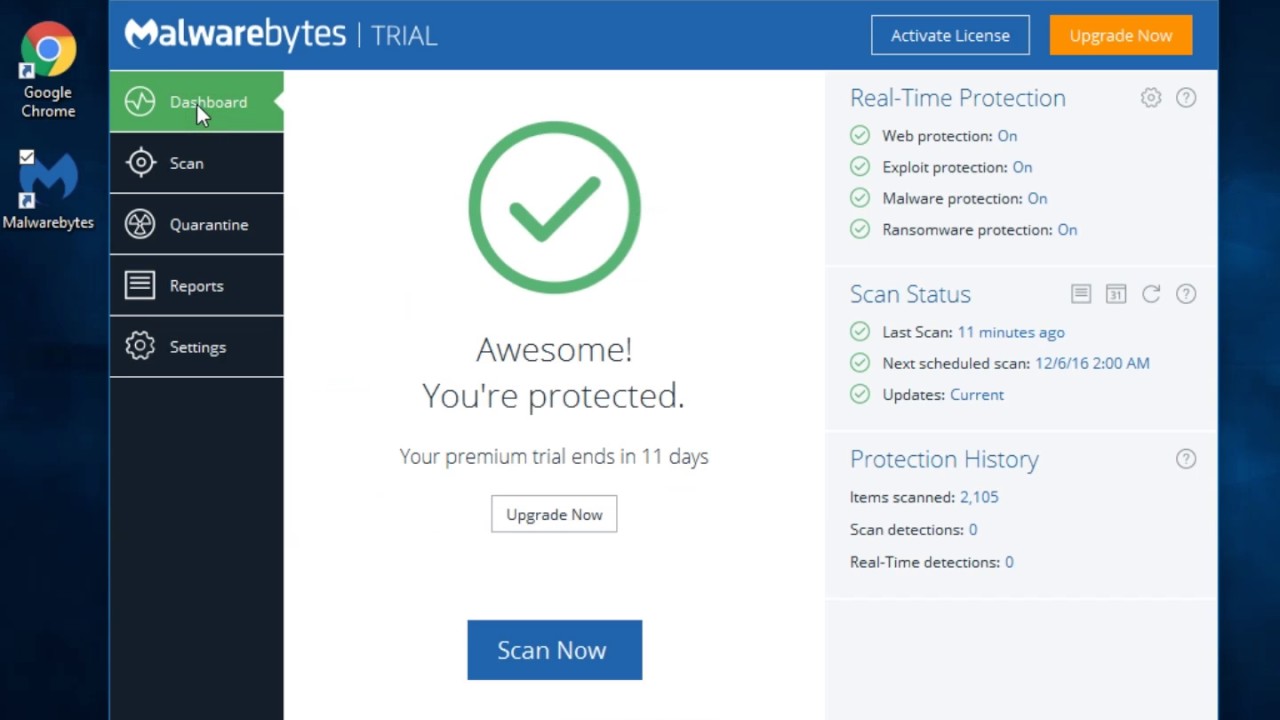 Malwarebytes 3.x Review and Tutorial