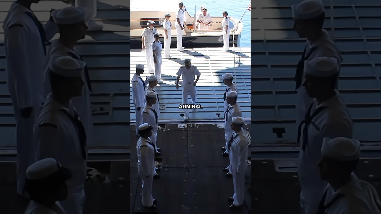 Admiral Confronted During Nuclear Carrier  Inspection