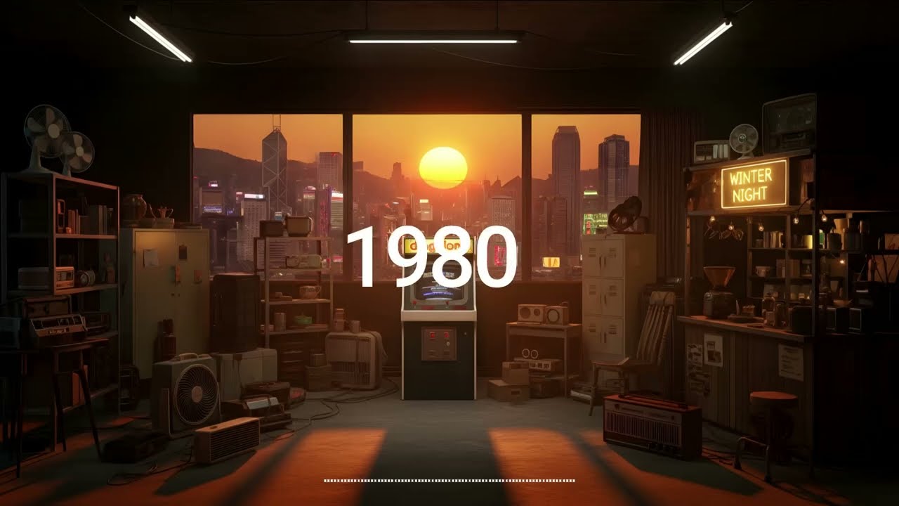 1980 Neon Arcade: Lofi Synth for a Focus on the Past