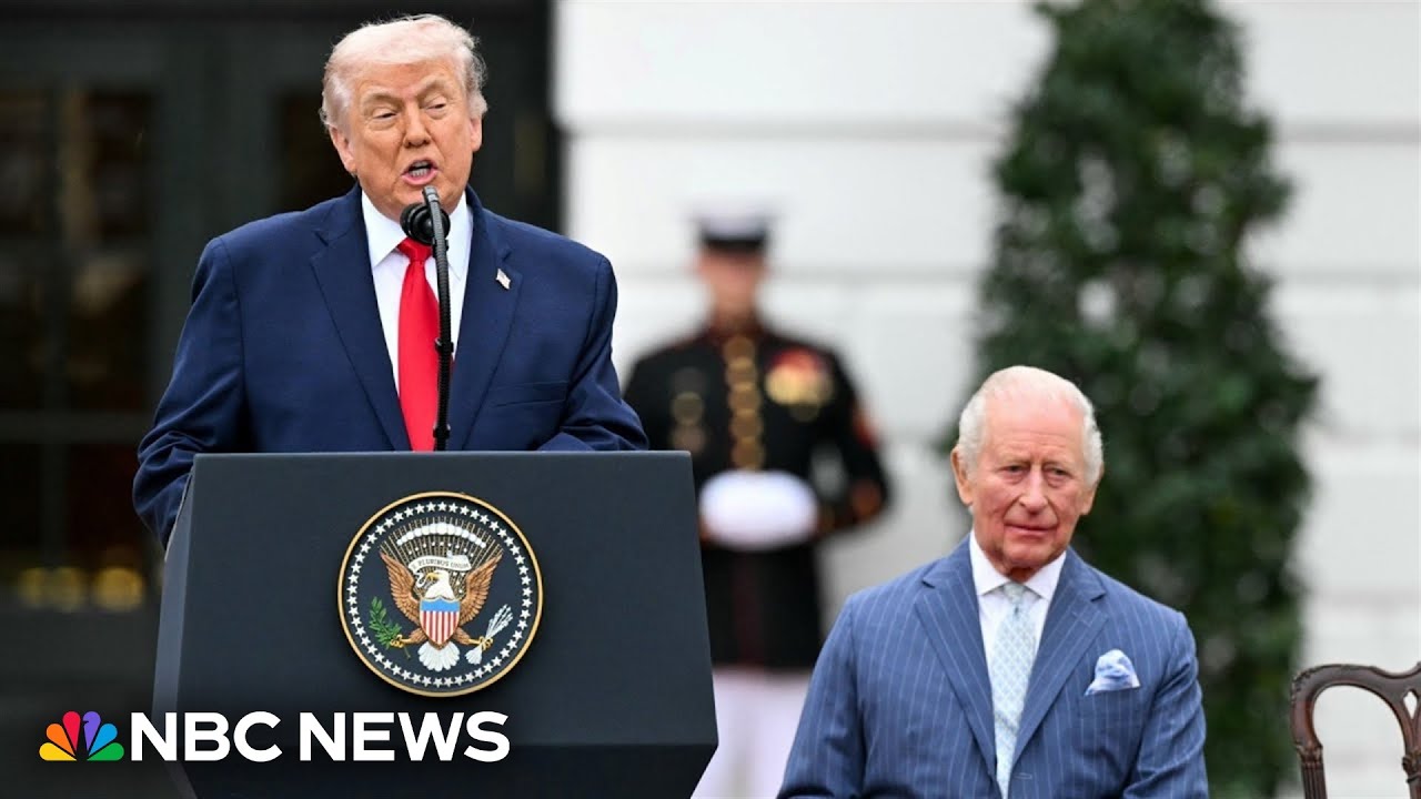 Trump welcomes King Charles: 'Wounds of war healed into the most cherished friendship'