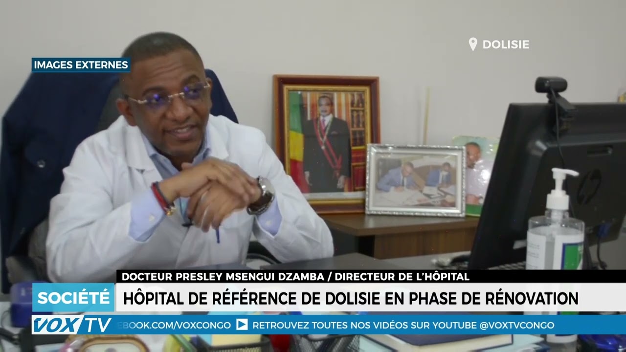Hôpital de référence de DOLISIE en phase de rénovation