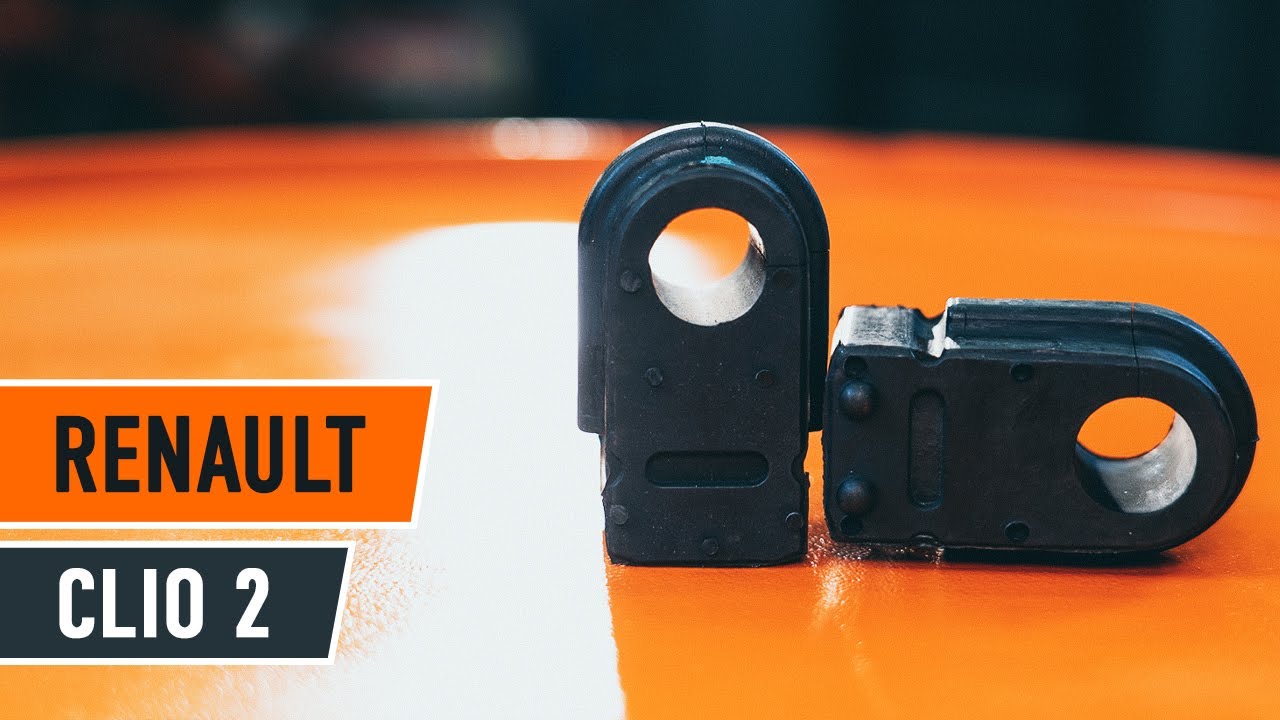 Wymiana tuleja stabilizatora przedniego RENAULT CLIO 2 TUTORIAL | AUTODOC