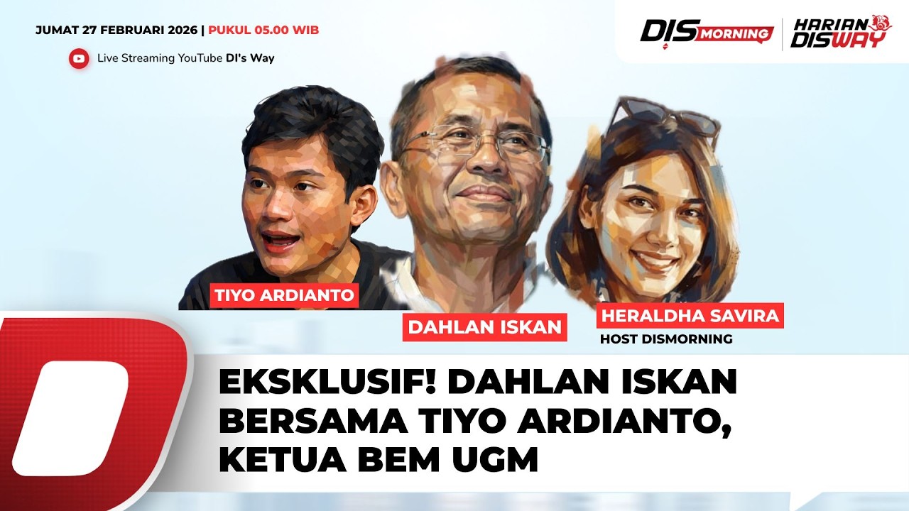 Memahami cara berpikir Ketua BEM UGM Tiyo Ardianto | DisMorning