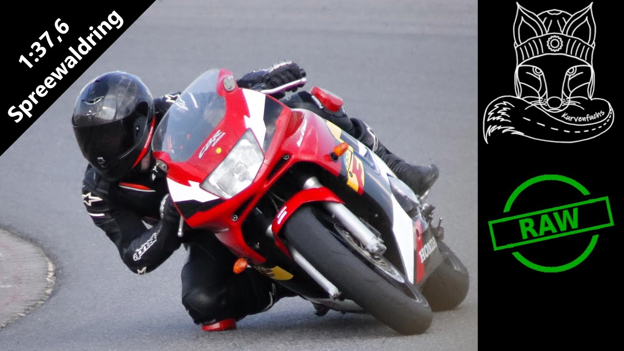 1:37,6 Spreewaldring * CBR 600 F PC31 * Telemetrie * GoPro * GPS * Metzeler Racetec RR K3