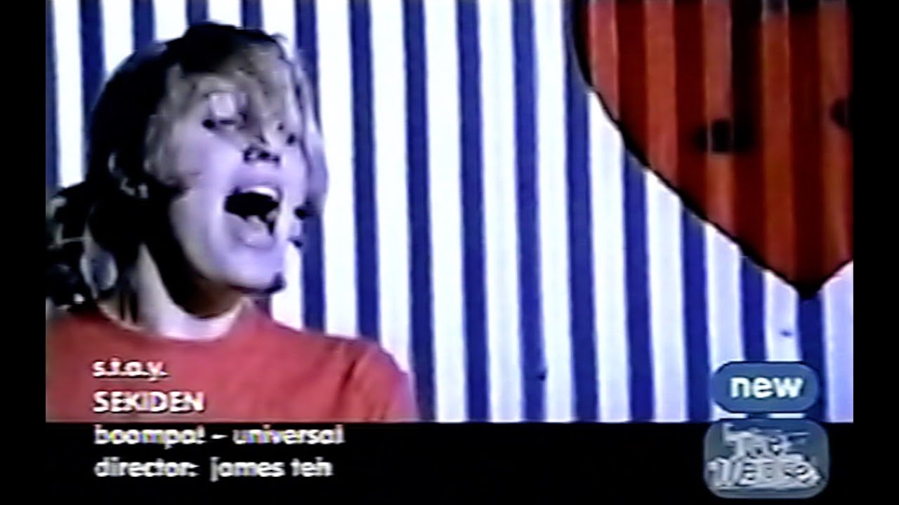 Sekiden - S.T.A.Y. - Junior Fiction - MuchMusic [The Wedge] - Official Video Clip - RARE - 2003