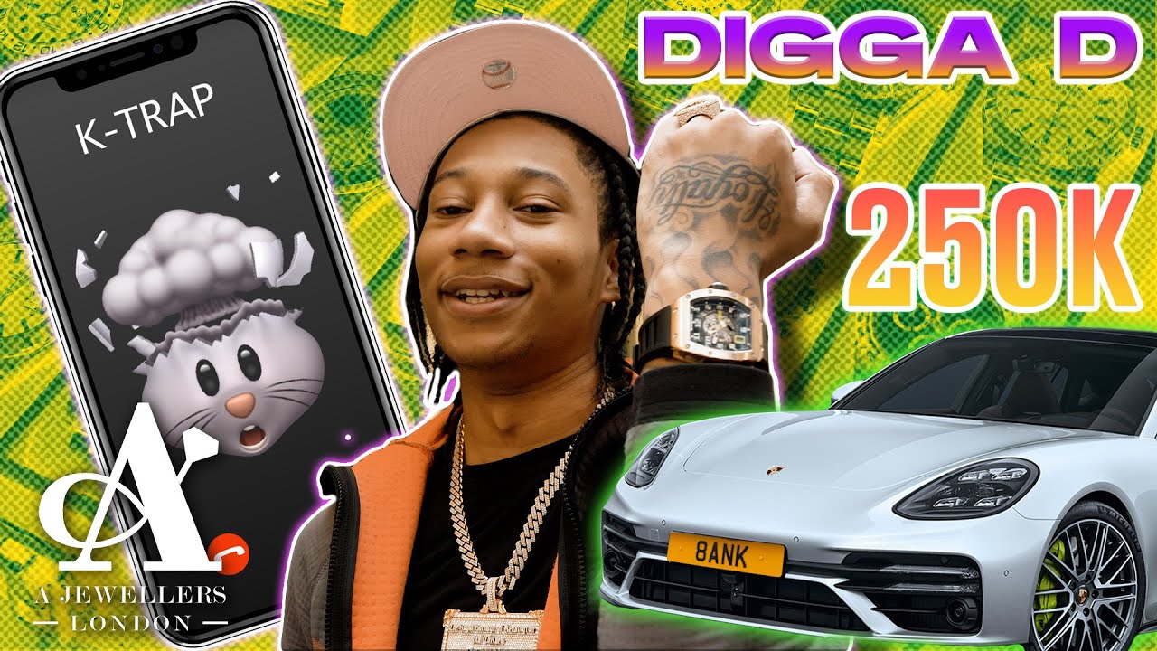Digga D Spends £250K On A Watch! | K-Trap | Lord Aleem | Ep.3 |A Jewellers