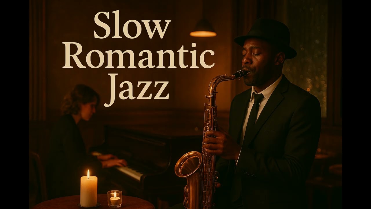 Slow Romantic Jazz  instrumental - BGM Music for Lounge, Cafe, Restaurant