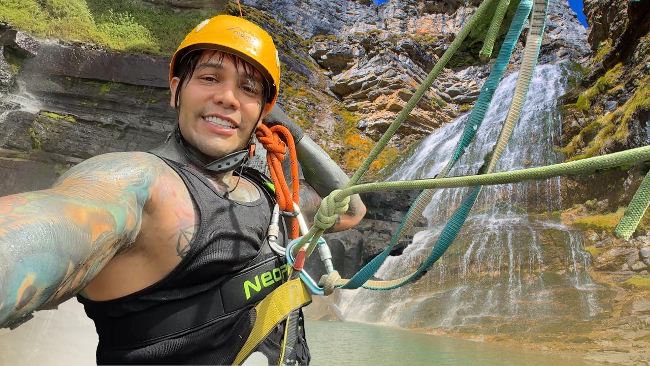 Cascada, risas, pedos, pasó de todo. 😂 una semana EXTREMA en Santander, día 4 | Yeferson Cossio