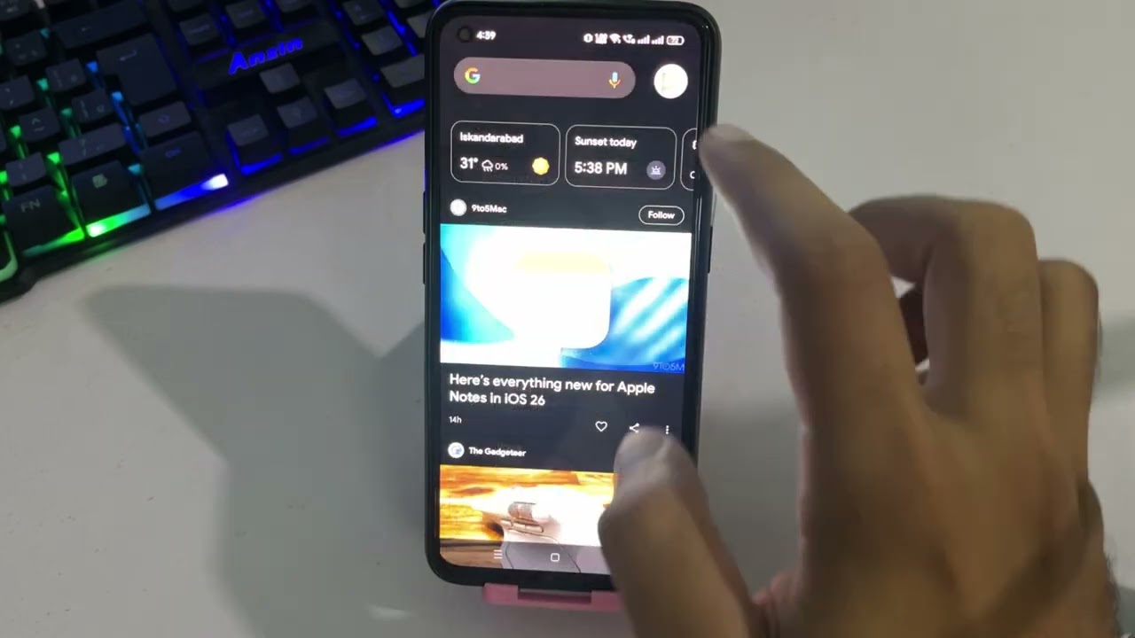 How to Enable or Disable Google Feed in Realme GT Master Edition | Realme GT Master Tips & Tricks
