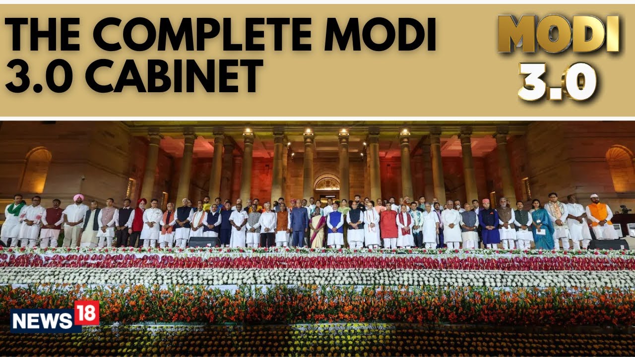 Cabinet Portfolio Announcement | Modi 3.0 Cabinet Ministres Announcement | NDA Ministers List | N18V