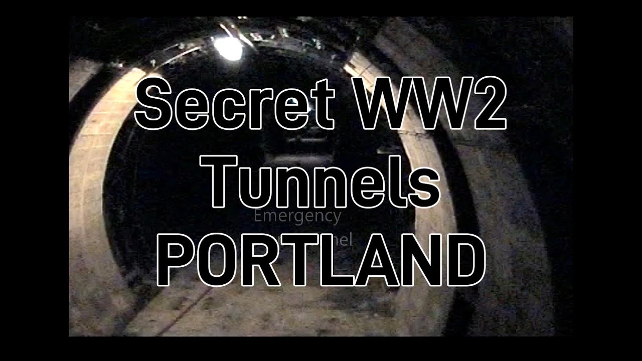 Enormous Secret WW2 Tunnels, Portland. Underground Naval Operational Centre & fuel storage.V.2