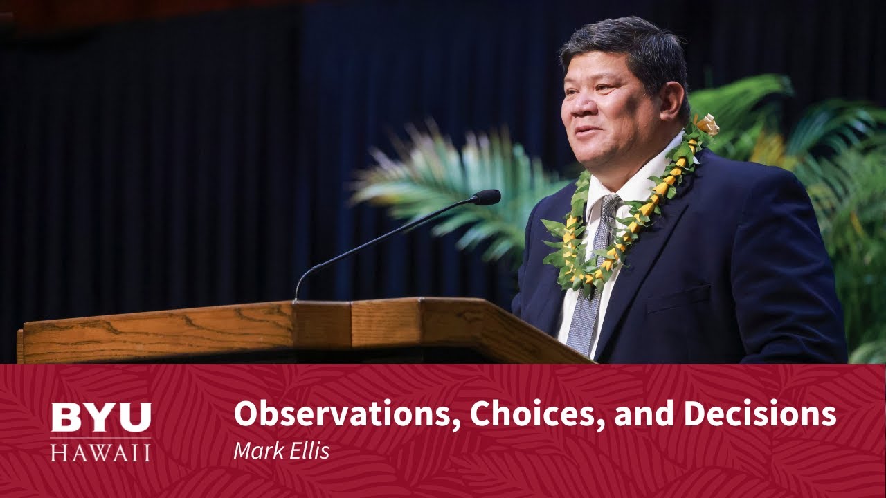 Observations, Choices, and Decisions | Mark Ellis