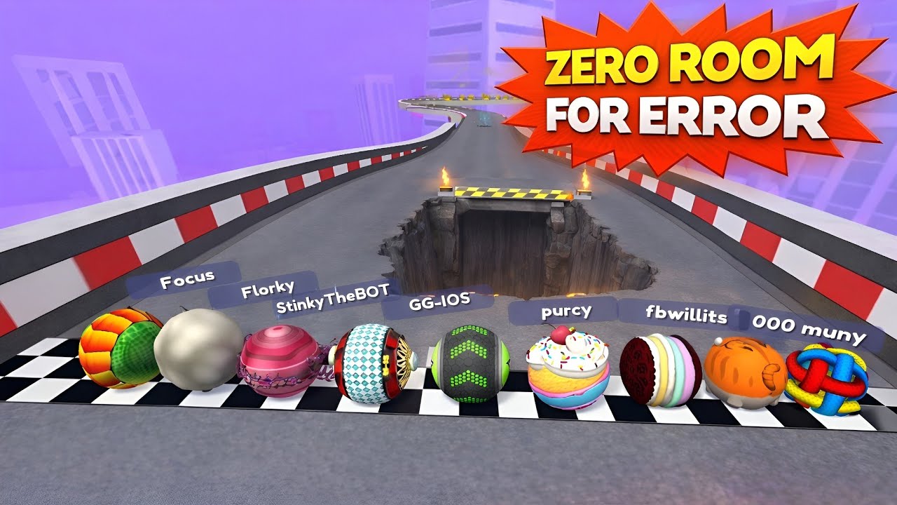 Ultimate Marble Race | Sky Track Challenge 121 #marblerace #ballrace