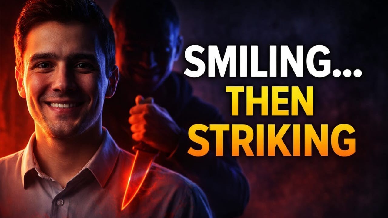 SMILING THEN STRIKING