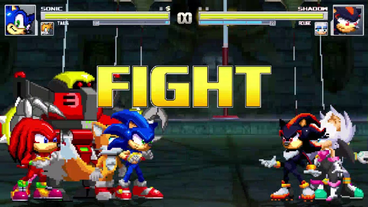 Mugen: Sonic Party! 4v4 Simul