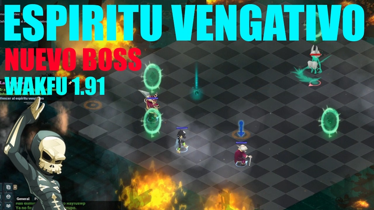ESPIRITU VENGATIVO | Wakfu Nuevo Boss (Como funciona)