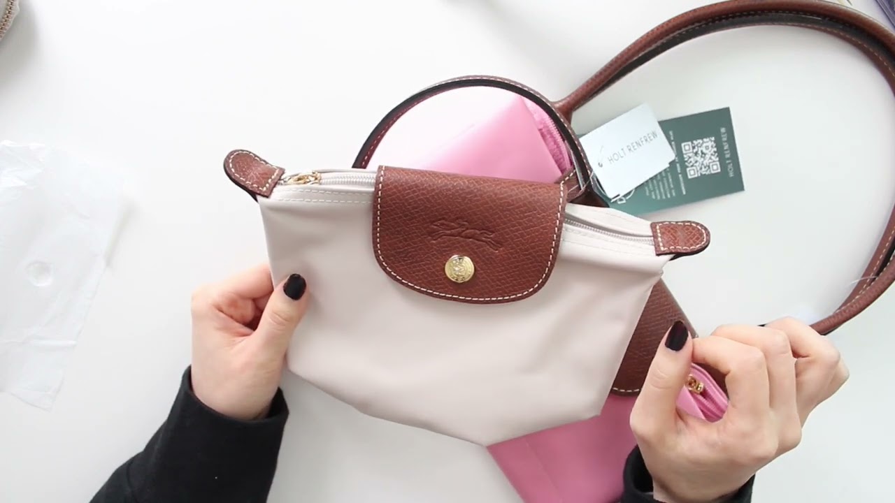 Longchamp Le Pliage Mini and Medium Paper and Marshmallow Unboxing  | What's In my Bag?|  Ana Jolene
