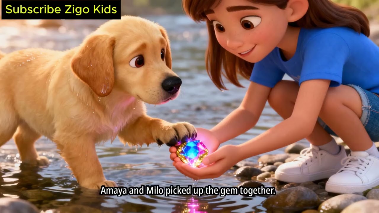 A Puppy’s Magical Discovery | Relaxing Kids Story 🐶✨