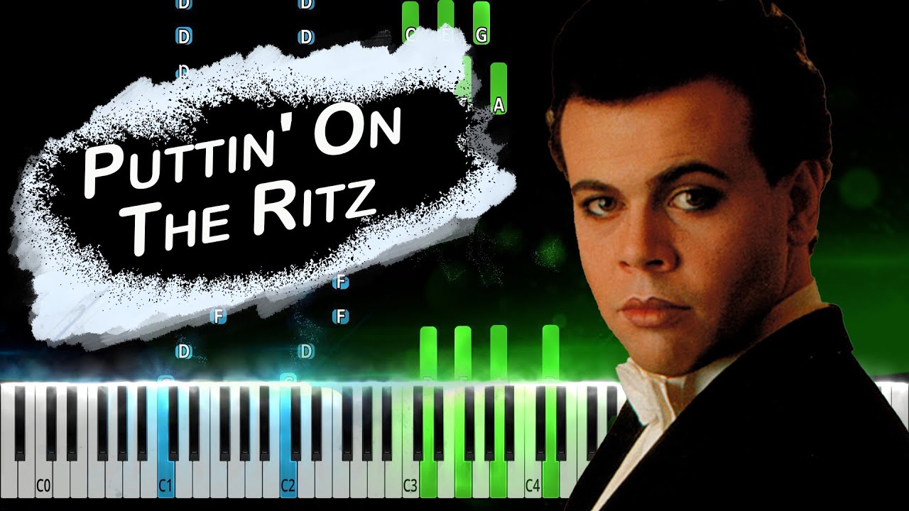 Taco - Puttin' On The Ritz Piano Tutorial