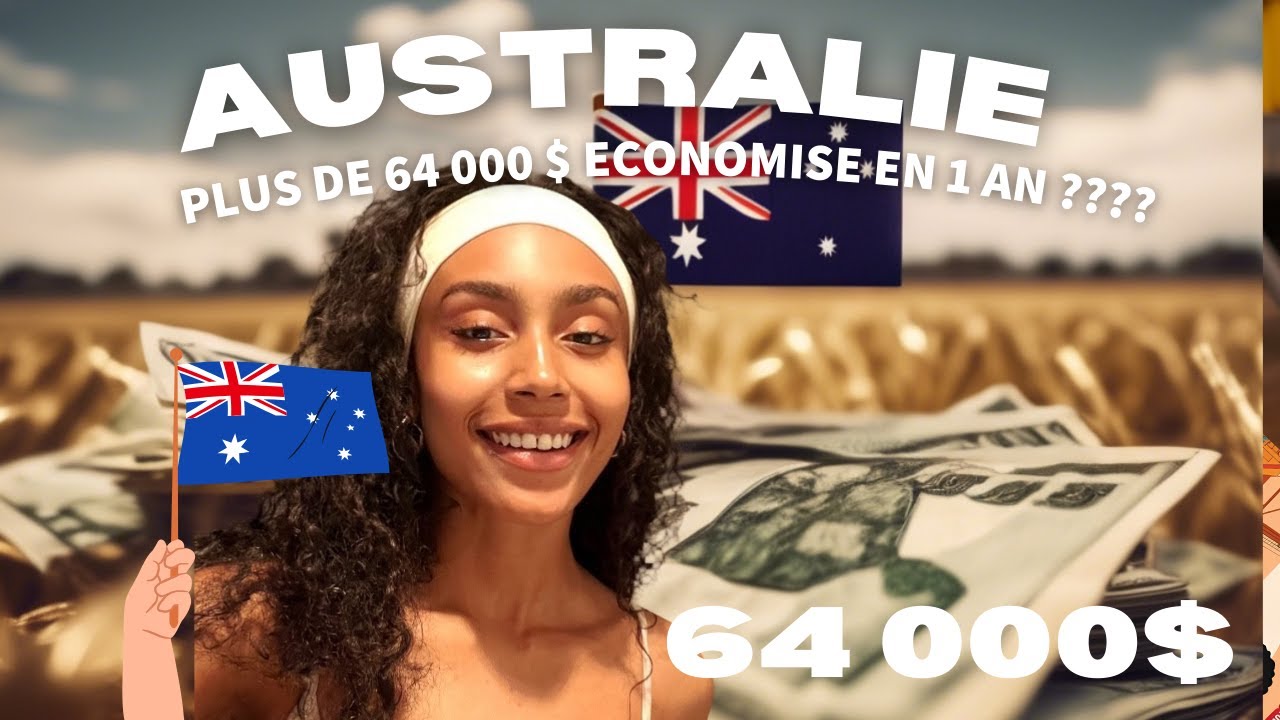 PVT AUSTRALIE : 64 000$ D'ECONOMIE EN UN AN ? TRAVAILLER EN AUSTRALIE #pvtaustralie #australie