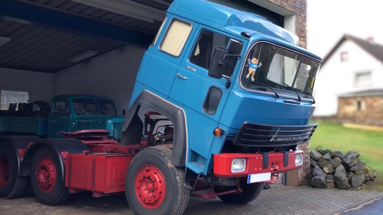 Magirus Deutz TE Frontlenker - Fahrerhaus kippen