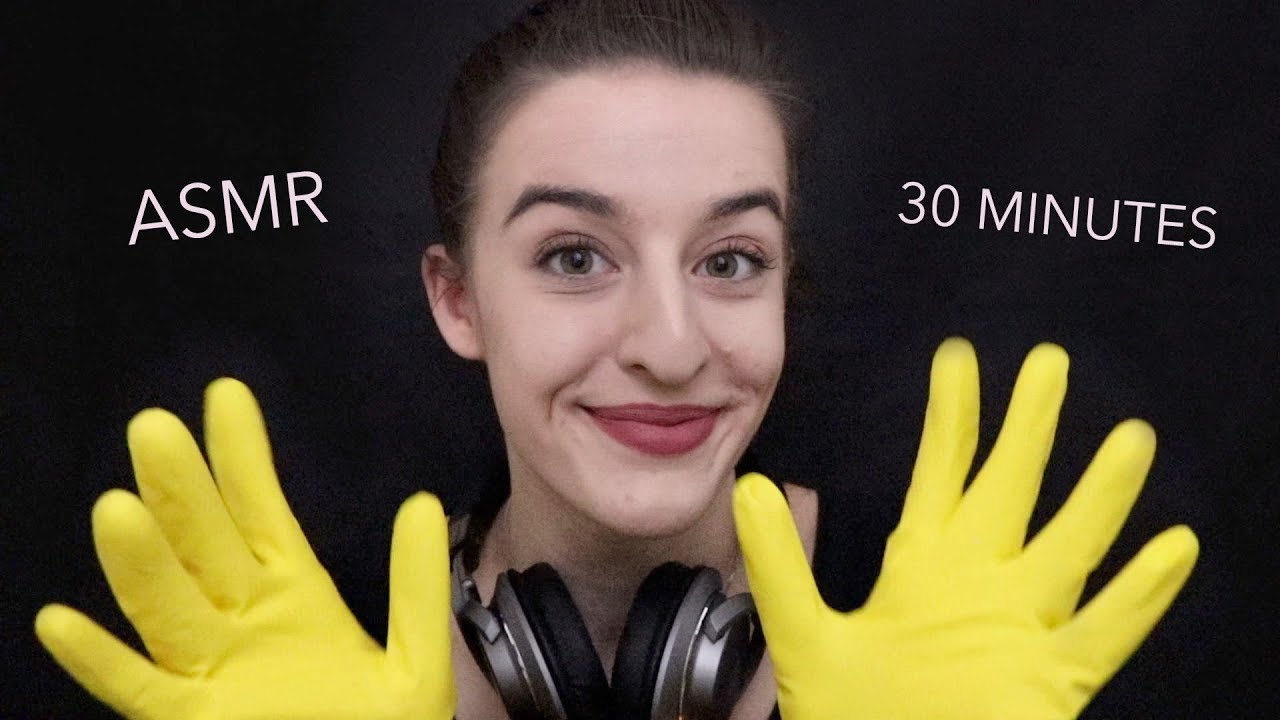 ASMR Rubber Gloves with Multiple Objects