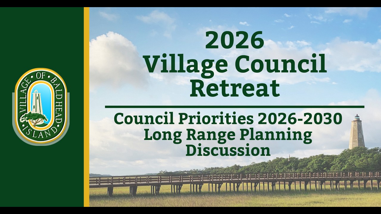 2026 Village Council Retreat - Council Priorities Discussion