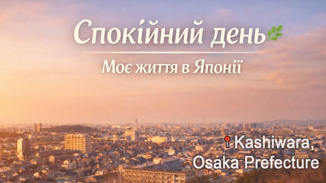 Спокійний день у Кашіварі | Моє життя в Японії