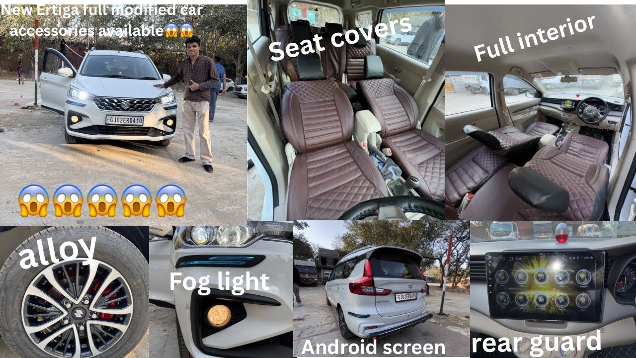 2026 ERTIGA VXI😱BASE TO TOP✅MODIFICATION'ERTIGA VXI TO ZXi✅NEW Ertiga FULL MODIFIED CAR ACCESSORIE