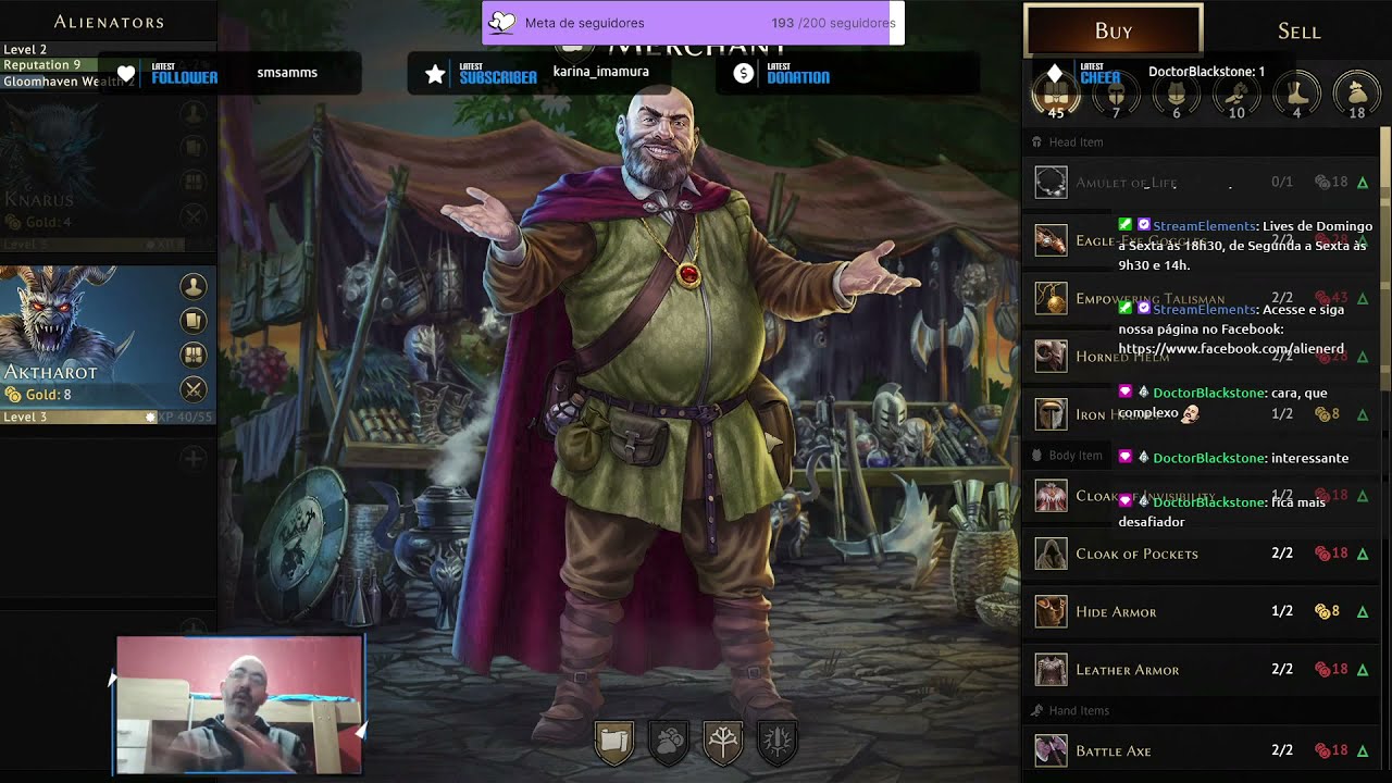 Gloomhaven Gameplay #1 [PT-BR]