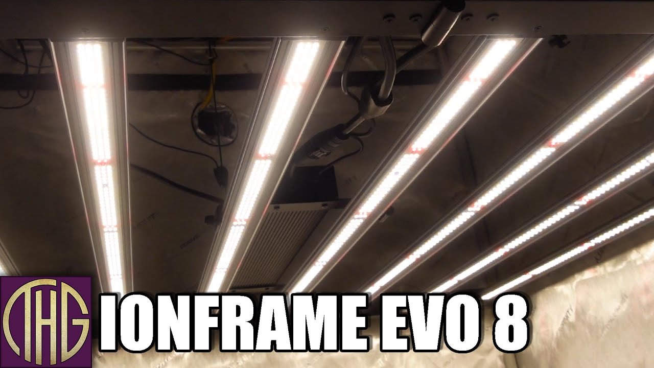 AC Infinity Ionframe Evo8 Unboxing. Setup & PAR Test!!!