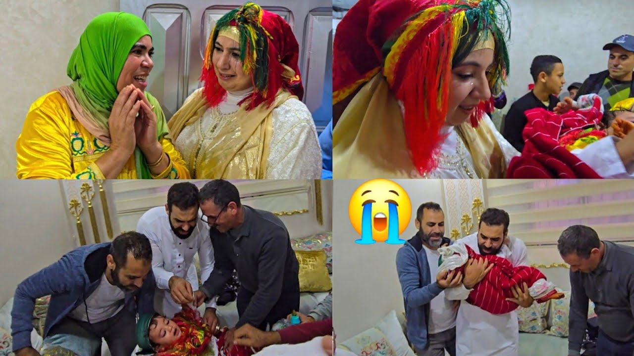 يوم الختانة وصال صخفاة كولشي مصد.وم كيبكي دعواتكم مع ولدنا😭😭