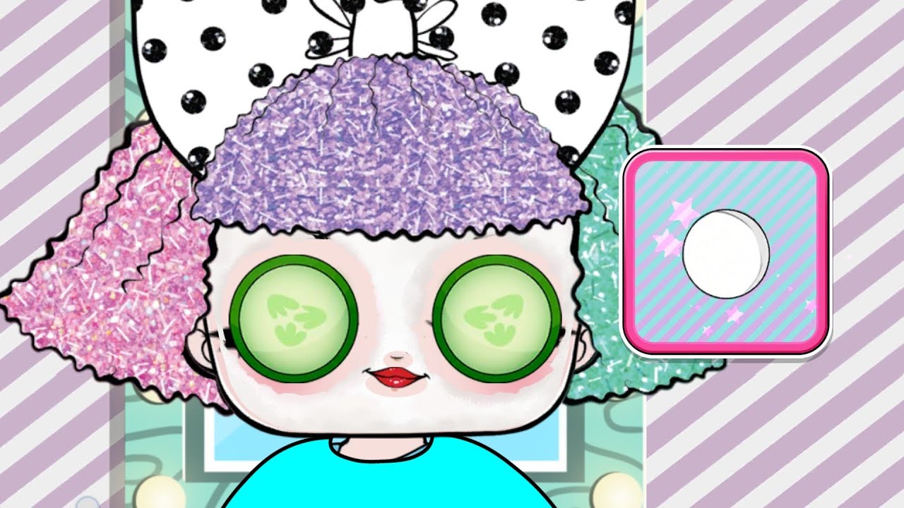 LoL surprise beauty salon game 