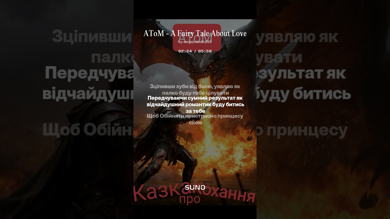 АТоМ - Казка про Кохання #ukraine #music #новамузика #metal #українськамузика #кохання #rock 