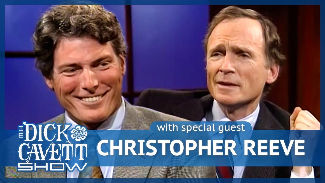 Dick Cavett Talks To Superman Star Christopher Reeve | The Dick Cavett Show