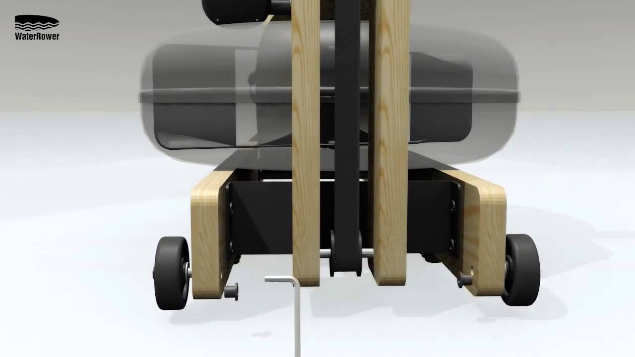 WaterRower Instrucciones de Montaje 3D