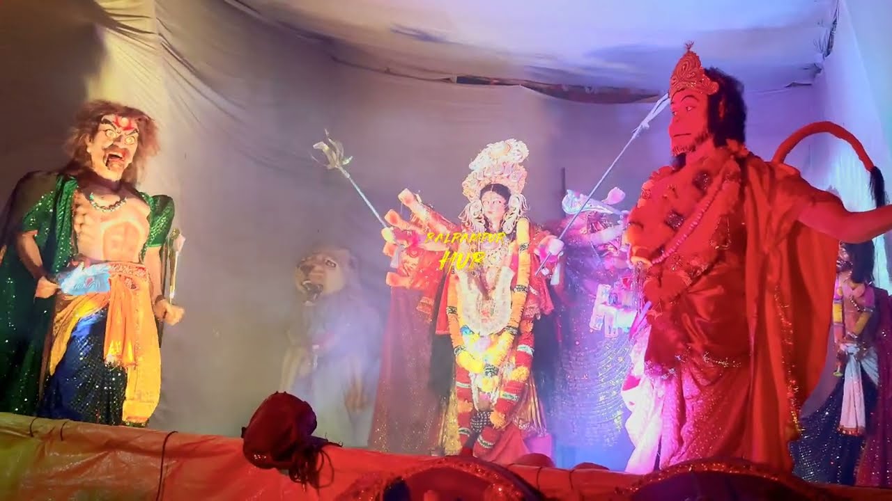 DURGA PUJA SHOW 2023 BALRAMPUR ELECTRIC DURGA PANDAL