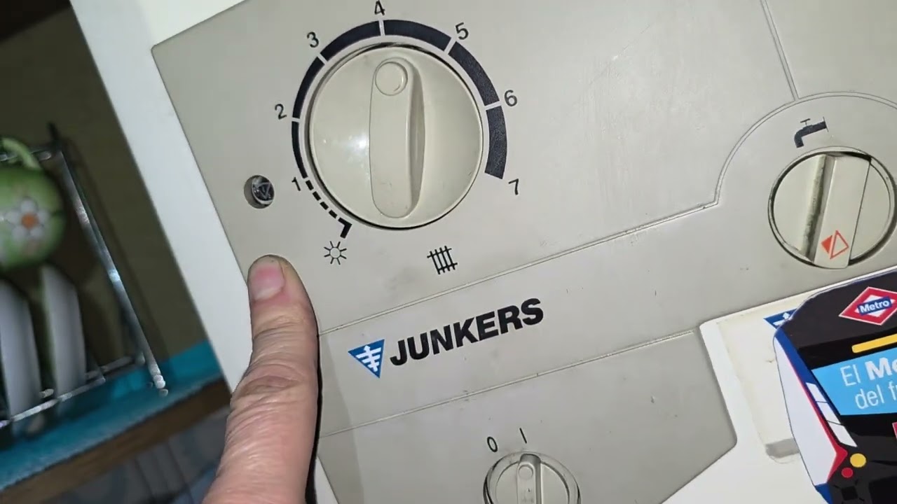 Instrucciones caldera Junkers euroline de gas