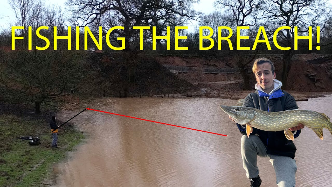 Fishing The Breach At The Whitchurch Canal!