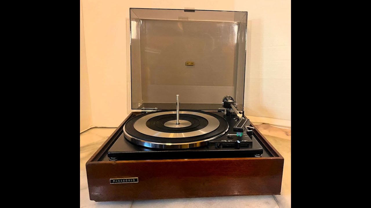 Panasonic SL-830 MM Audio Technica Cartridge Multiplay/Stacking Record Changer 3 Speed New Stylus