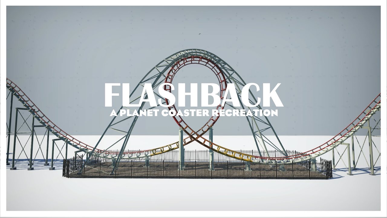 FLASHBACK | Arrow Shuttle Loop - Plant Coaster Recreation