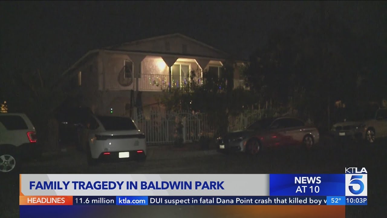 Double murder in Baldwin Park home