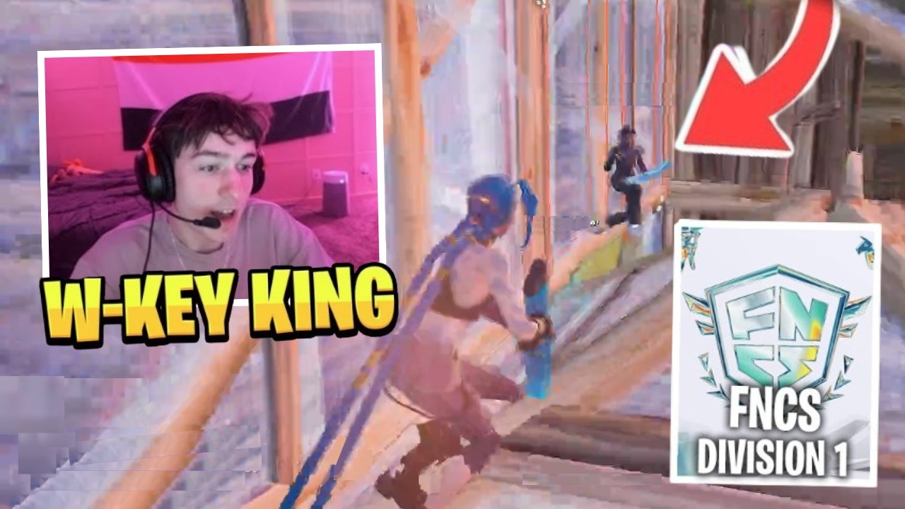 PeterBot PROVES He&acute;s the KING of W-KEY in FNCS Division 1