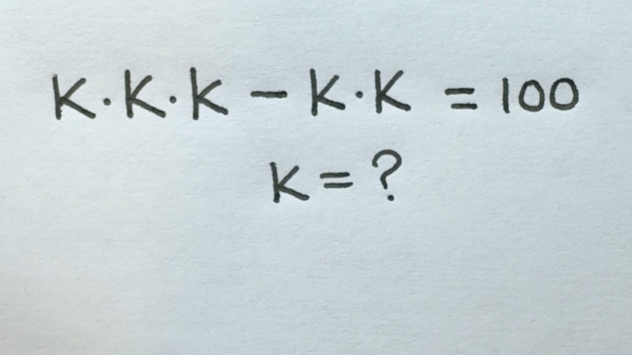 Solve for x in this nice Algebra equation | Math Olympiad Mathematics