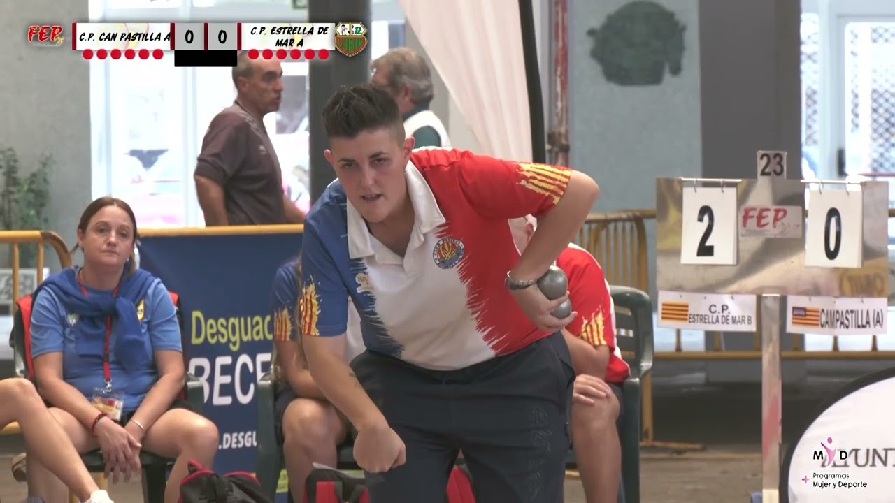 Can pastilla A vs CP Estrella de Mar A - Campeonato de España dupletas femenino (Torrelavega)