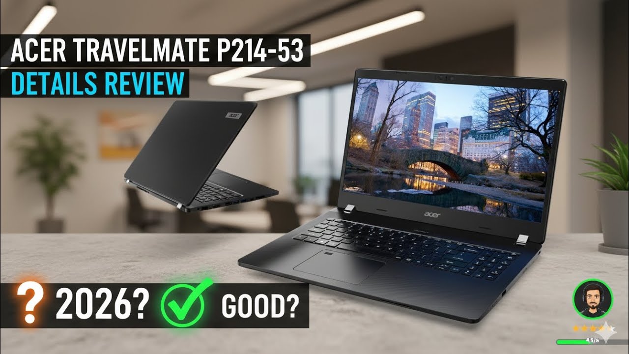 Acer TravelMate P214-53 Honest Review 2026 💻 Is It Worth Buying? | 2K Solution and Gaming 